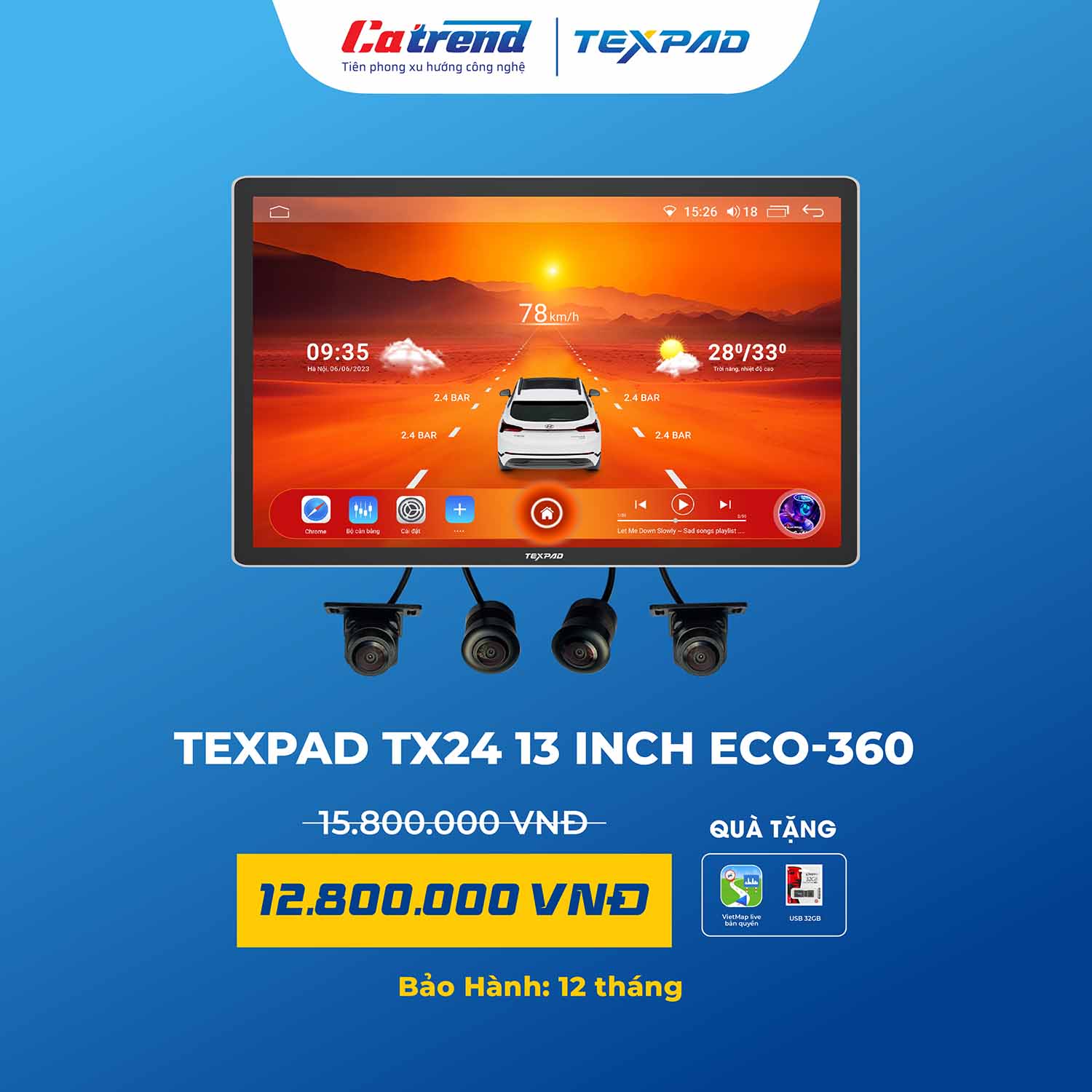 Màn hình TexPad TX24 Limited 13 inch