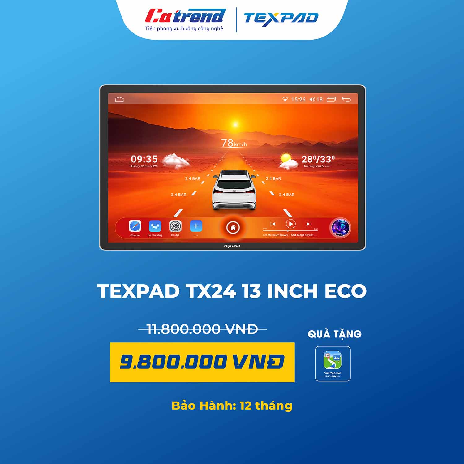 Màn hình TexPad TX24 Limited 13 inch