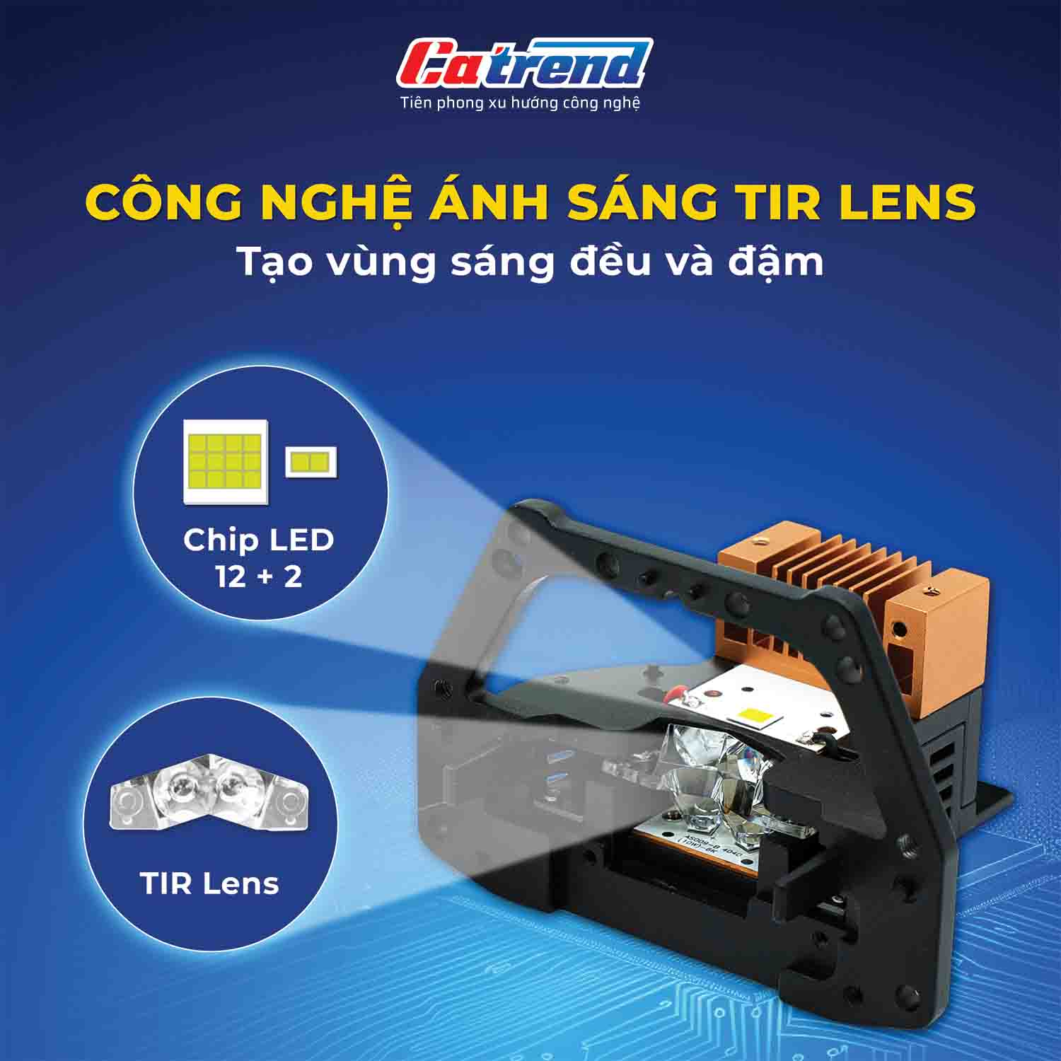 chip led đèn bi led vision ls600