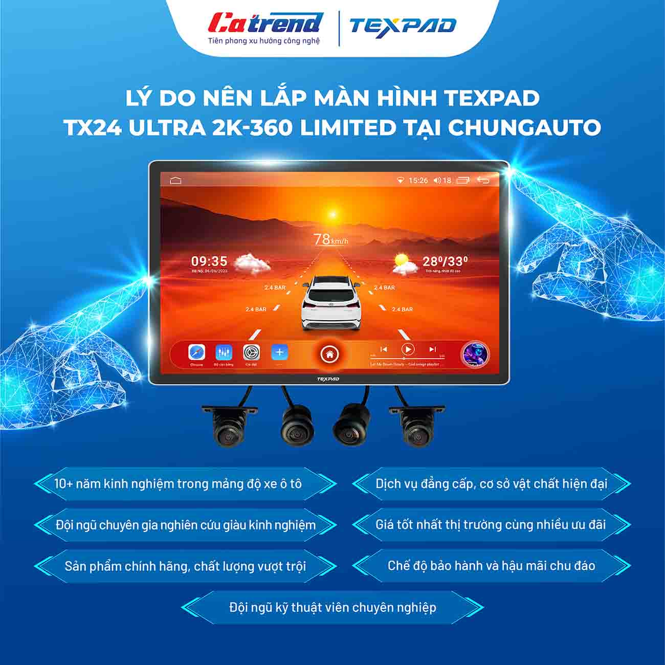 Màn hình TexPad TX24 Ultra 2K 360 Limited 11.5 inch