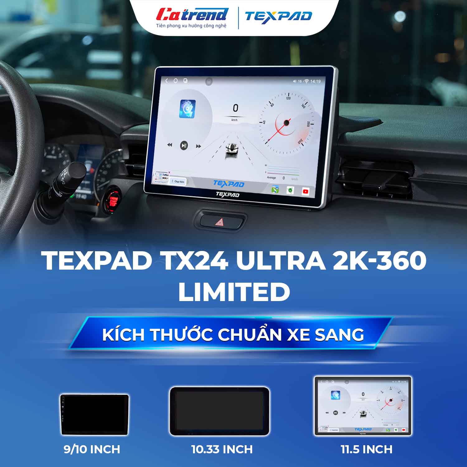 Màn hình TexPad TX24 Ultra 2K 360 Limited 11.5 inch