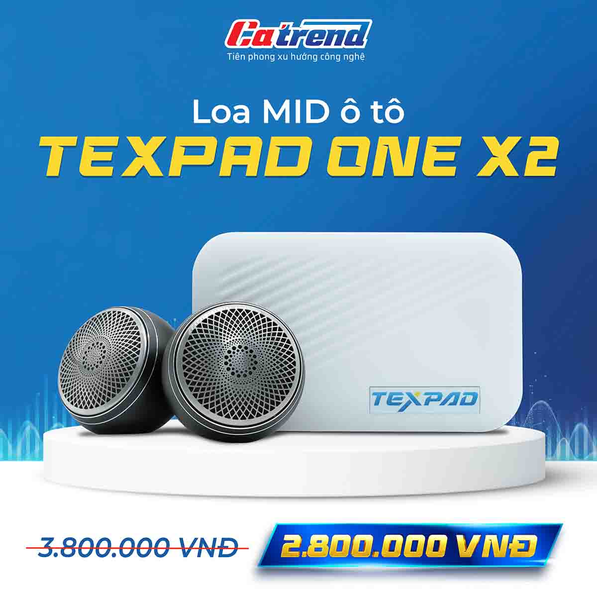 Giá loa mid Texpad One X2