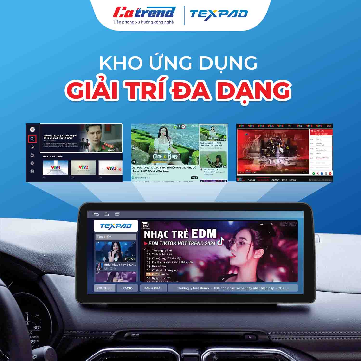 Màn hình Texpad TX24 Luxury 10.25 inch