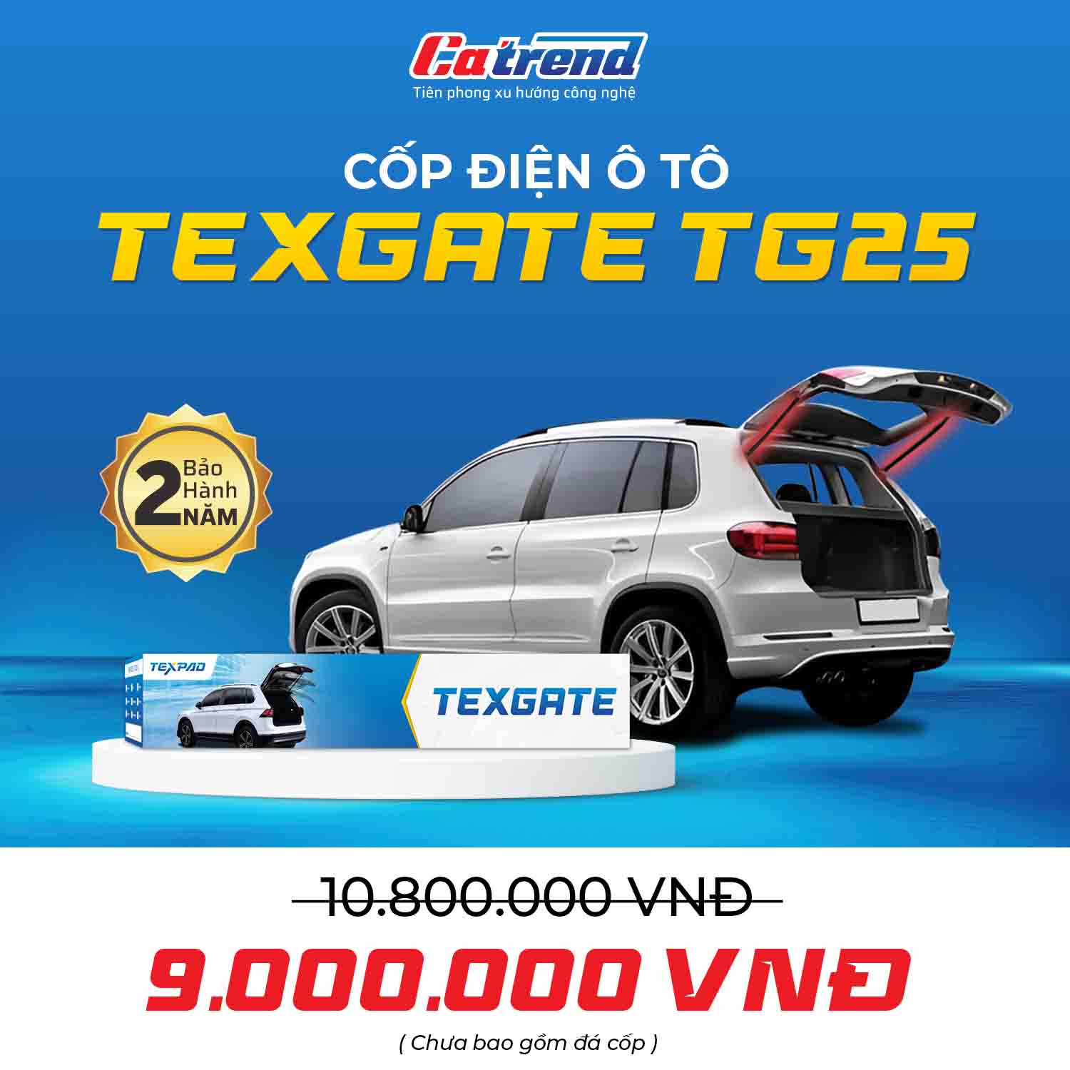 Cốp điện ô tô Texgate TG25