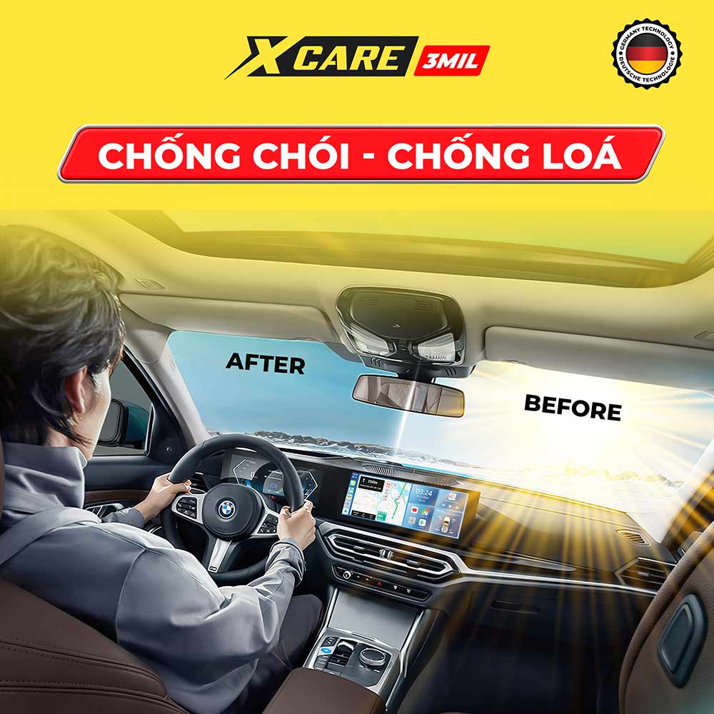 phim cách nhiệt x-care chống chói