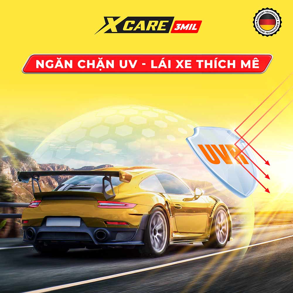 phim cách nhiệt x-care ngăn tia uv
