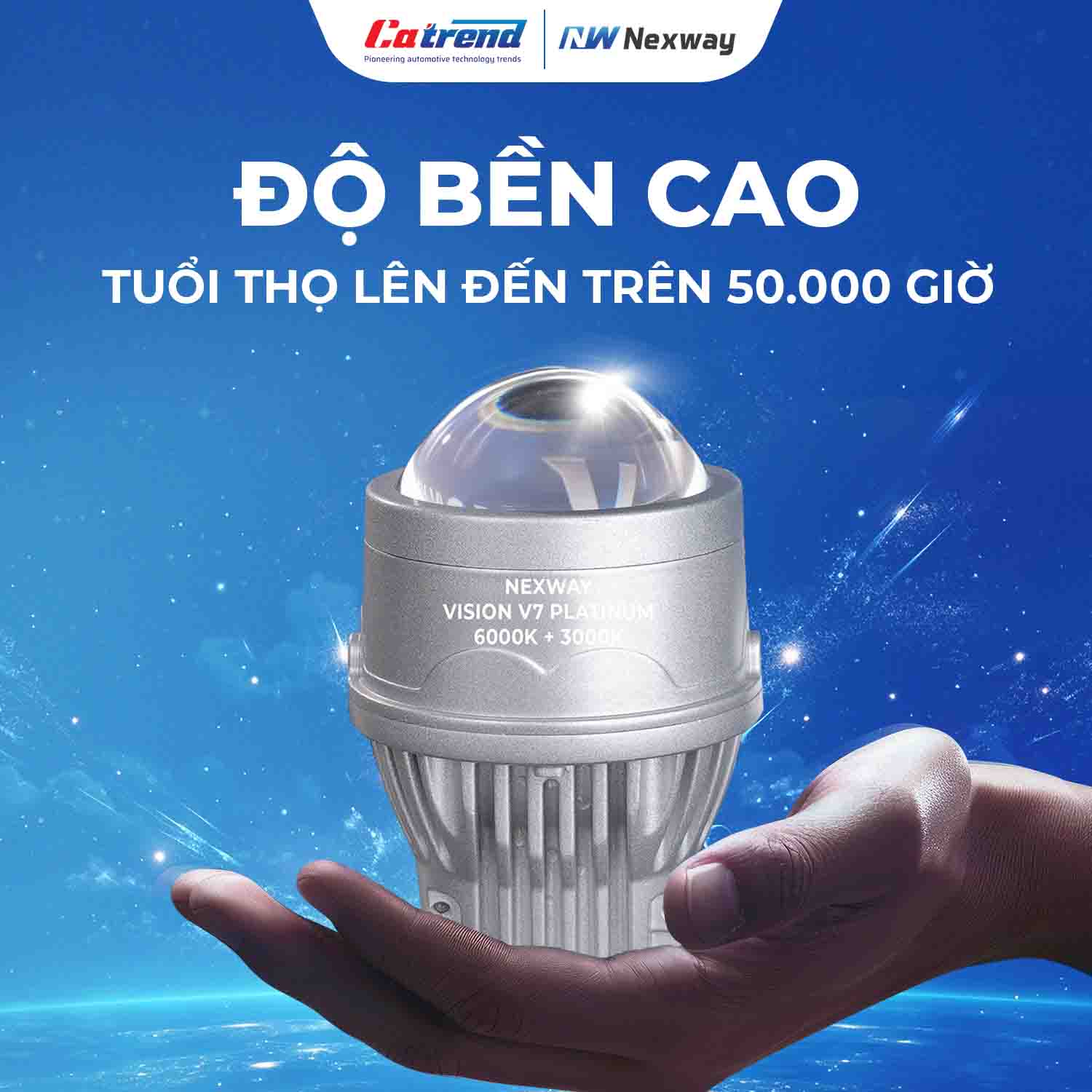 Đèn bi gầm Nexway Vision V7 Platinum