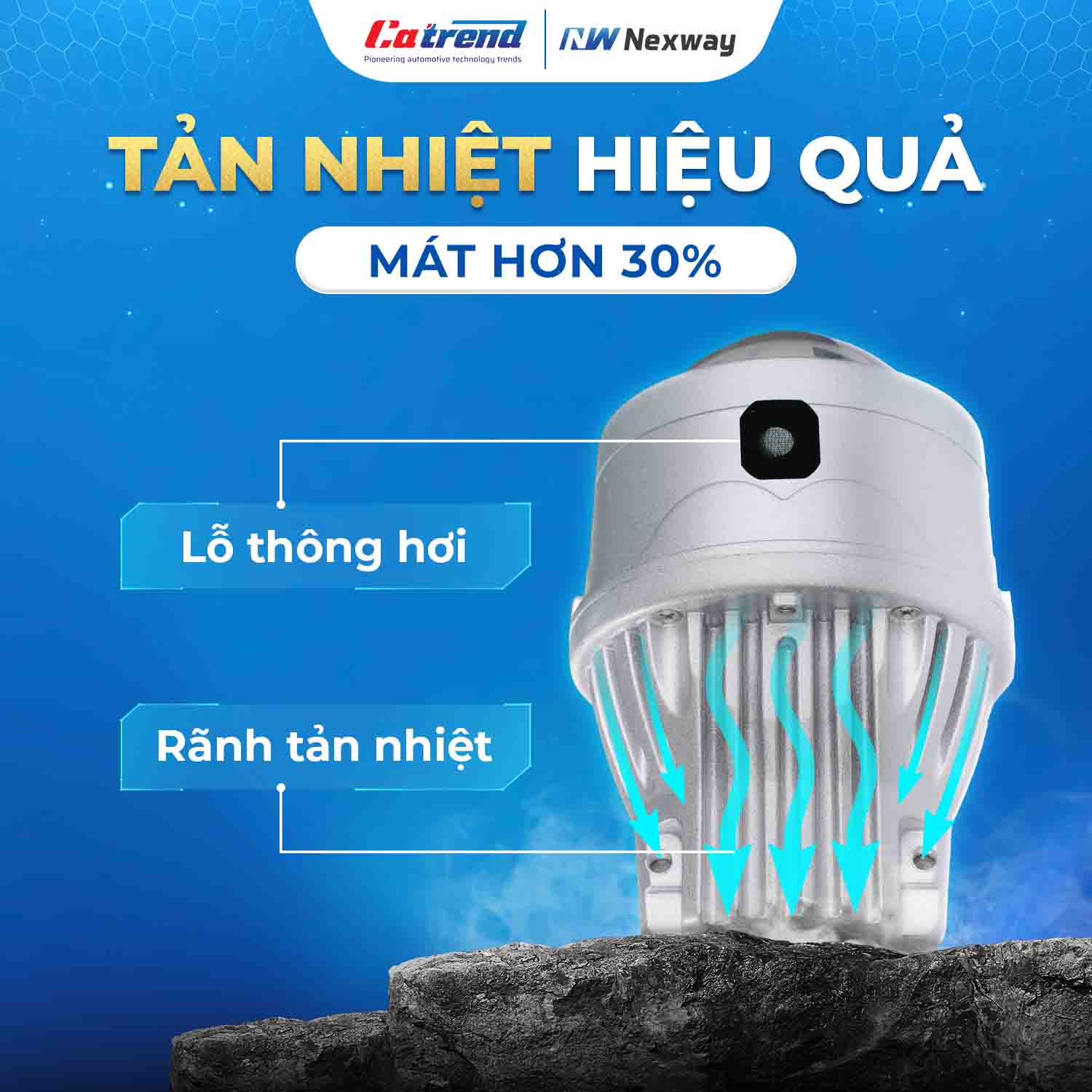 Đèn bi gầm Nexway Vision V7 Platinum