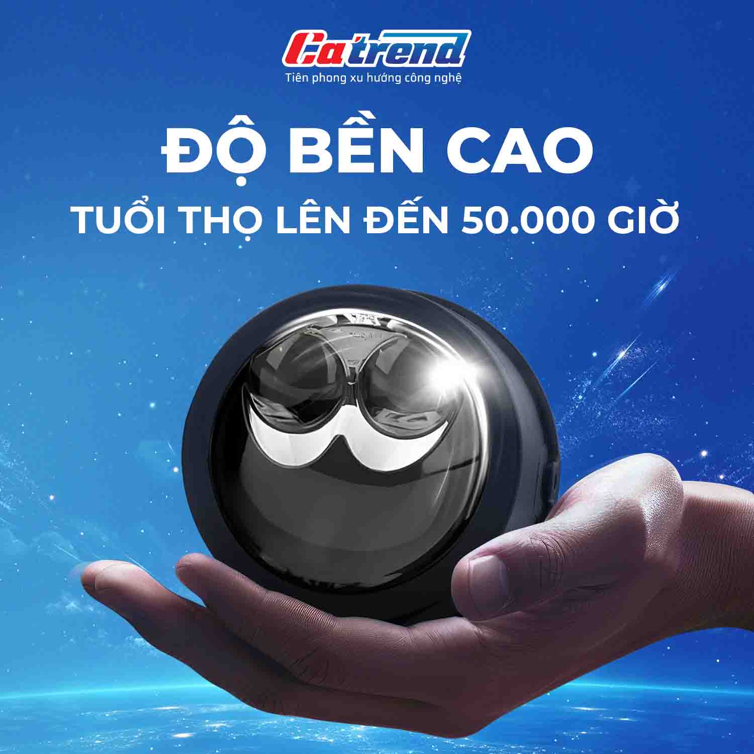 đèn vision v7 laser độ bền cao