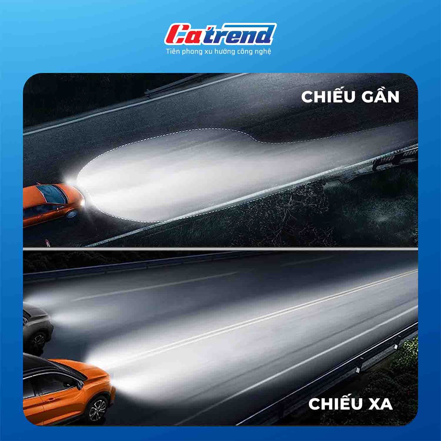 đèn bi gầm nexway vision v7 eco thực tế