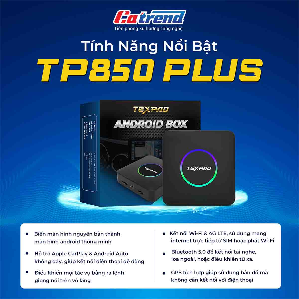 tính năng android texpad tp850 plus