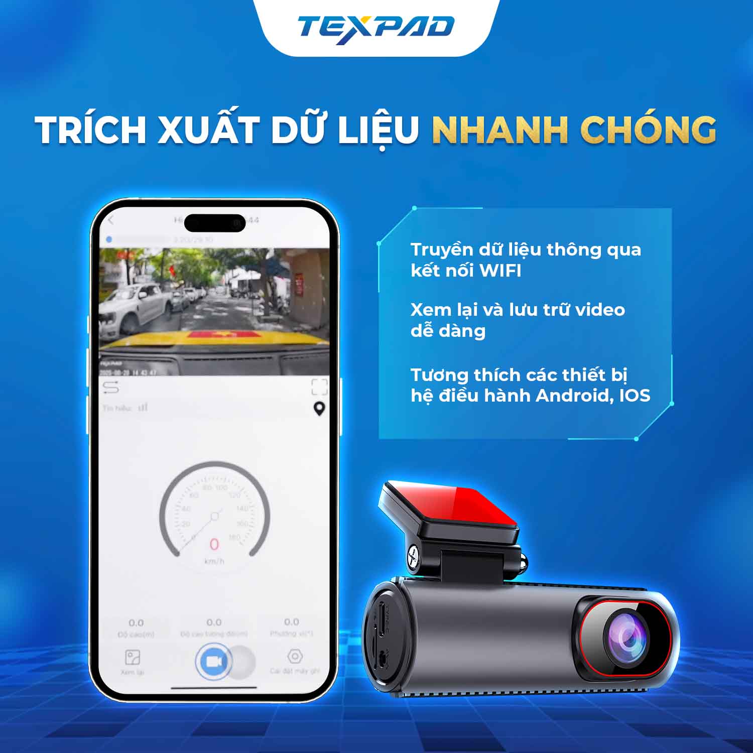 Camera hành trình ô tô Texpad X2