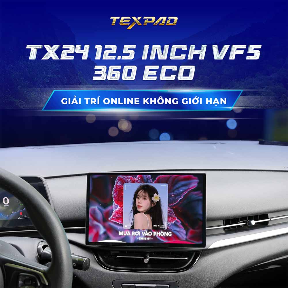 Màn hình Texpad TX24 12.5 inch VF5 ứng dụng đa dạng