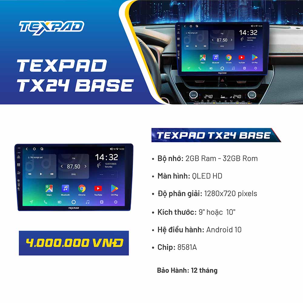 Màn hình Texpad TX24 Base